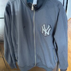 Nike Black Zip-Up Jacket with Logo